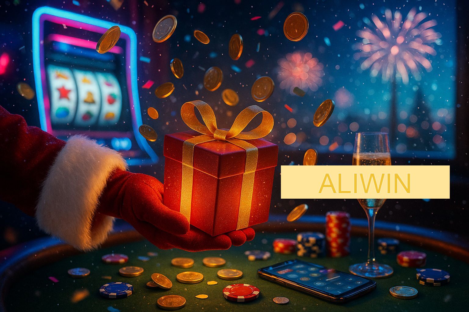Promoções de Ano Novo no ALIWIN